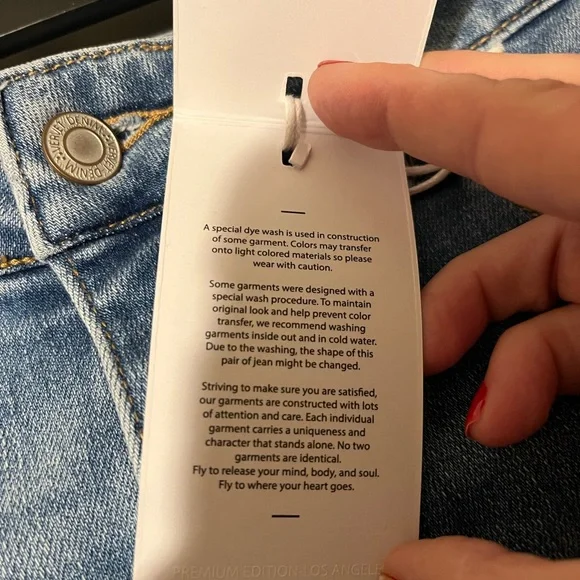 Vervet Olivia Medium Wash Women's Boot Cut Jeans Size 30 NWT - Picture 6 of 6